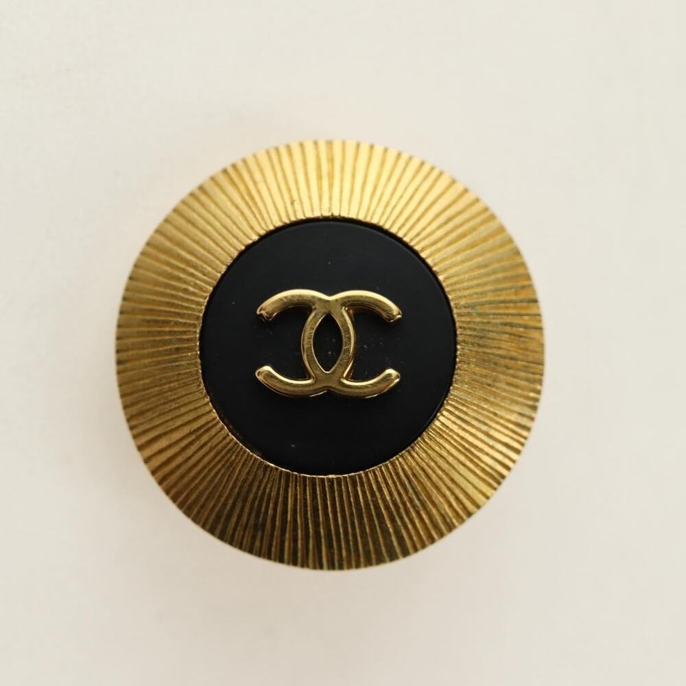 Chanel CC Logo Earring Gold